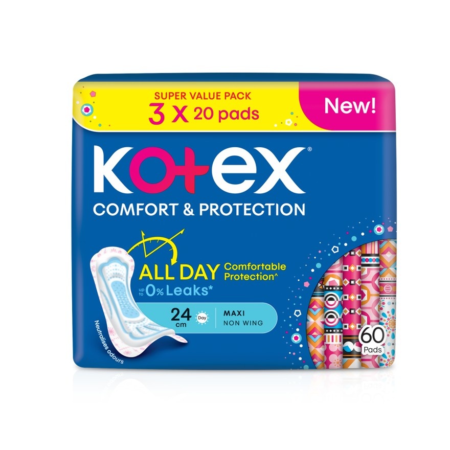 Kotex Soft & Smooth Maxi - Non Wing